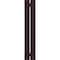 Ekena Millwork True Fit PVC, Two Board Spaced Board-n-Batten Shutters, Wine Red, 11 1/4W x 79H, PR TFP101SBF11X079WR - alternate 12